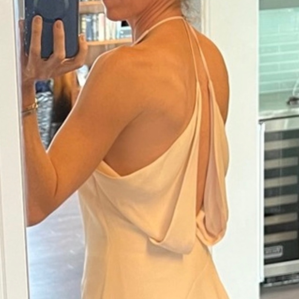 Stunning Bias Draped Top